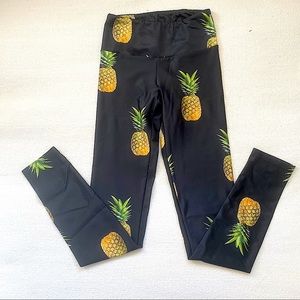 GOLDSHEEP Pineapple Party Leggings